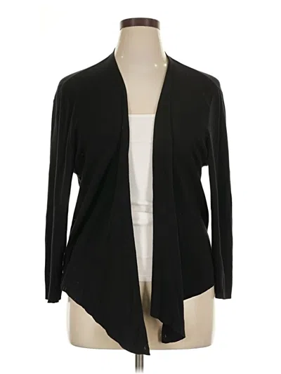 Pre-owned Habitat Cardigan Sweater In Black