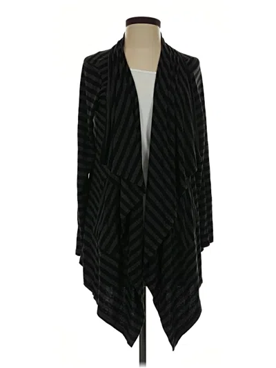 Pre-owned Habitat Cardigan Sweater In Black