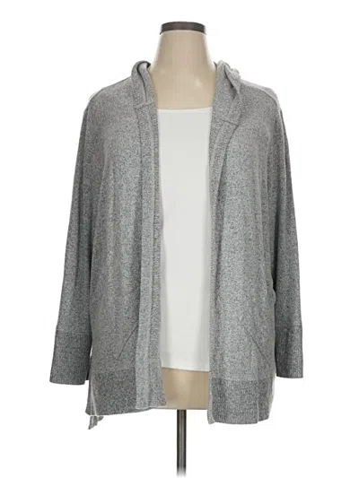 Pre-owned Habitat Cardigan Sweater In Gray