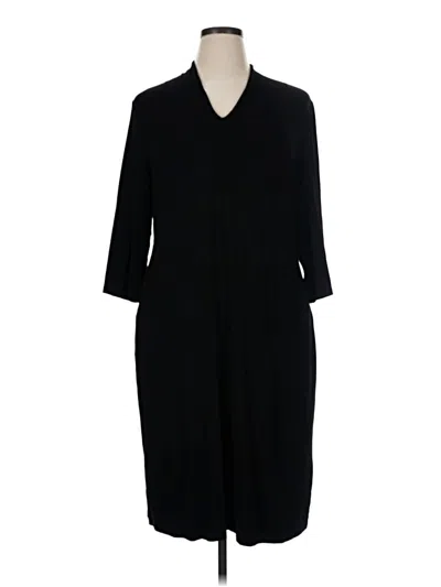 Pre-owned Habitat Casual Dress In Black