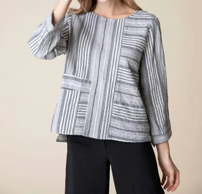 Habitat Change Your Stripes Pullover In Iron In Gray