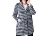 Habitat Sweater Coat In Black In Multi