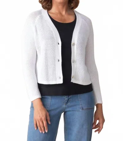 Habitat Coastal Crochet Cardigan In White