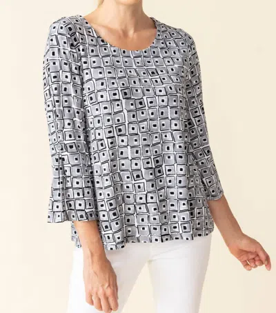 Habitat Core Travel Cubism Print Everybody Shirt In Black