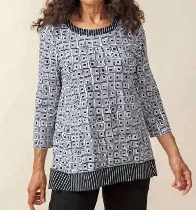 Habitat Core Travel Cubism Tunic In Black