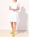 Habitat Cotton Slub Bistro Dress In White In White