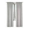 Habitat Danbury Rod Pocket Back Tab Light-filtering Single Curtain Panel In White