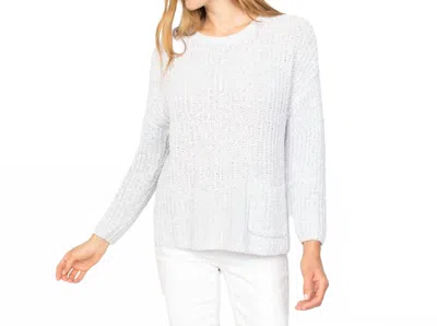Habitat Fisherman Rib Pullover In White