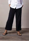 Habitat Flat Front Flood Pant In Black