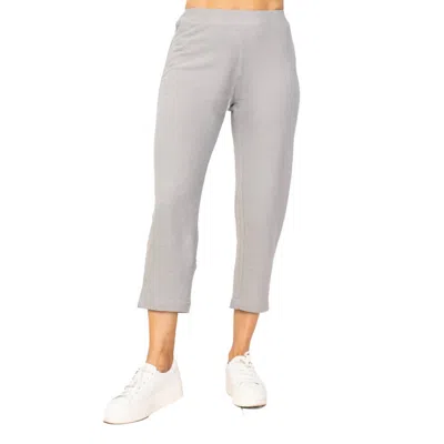 Habitat French Terry Easy Capri In Gull In Multi