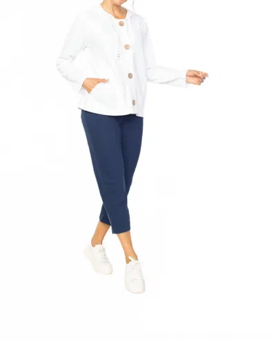 Habitat French Terry Easy Capri In Navy In Blue