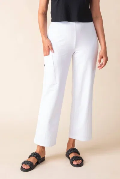 Habitat French Terry Easy Pocket Pant In White