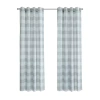 Habitat Genesis Grommet Top Light-filtering Single Curtain Panel In Gray