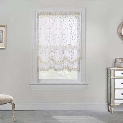 Habitat Grandeur Light-filtering Rod Pocket Single Balloon Shade In Neutral