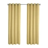 Habitat Harmony Grommet Top Light-filtering Single Curtain Panel In Yellow