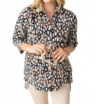 HABITAT INNER CIRCLE STATEMENT BLOUSE IN OATMEAL