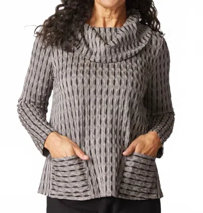 Habitat Knit Pocket Top In Gray
