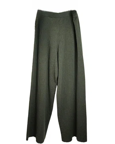 Habitat Knit Sweater Pant In Forest In Green