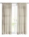 Habitat Lindsey Back Tab Curtain Panel In Linen