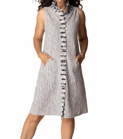 Habitat Mix Print Maia Dress In Willow In Multi