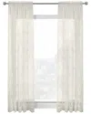 Habitat Mona Lisa Rod Pocket Curtain Panel Window Dressing In Off-white