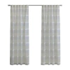Habitat Nathan Back Tab Light-filtering Single Curtain Panel In Blue