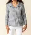 Habitat Newport Knit Downtown Jacket In Gull In Multi