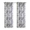 Habitat Nora Grommet Top Sheer Single Curtain Panel In White