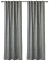 Habitat Odessa Light-filtering Dual Header 52x63 Curtain Panel In Grey