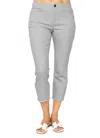 Habitat Perfect Capri Jeans In Gull In Gray