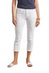 Habitat Perfect Capri Jeans In White In White