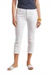 Habitat Perfect Capri Jeans In White In White