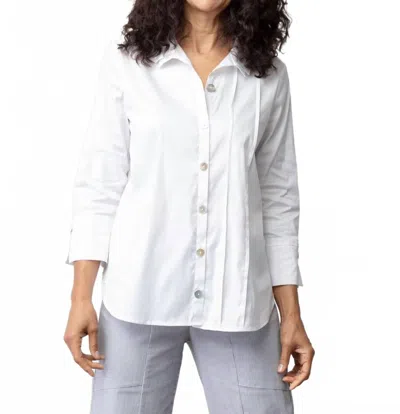 Habitat Perfect Travel Double Collar Shirt In White