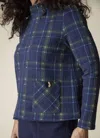 Habitat Plaid Pocket Pullover In Navy Plaid