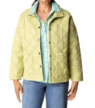 Habitat Quilt Jacket In Leaf In Green