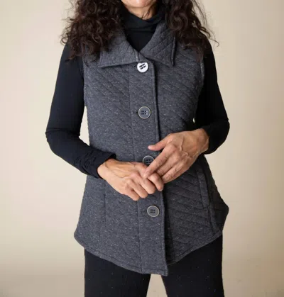 Habitat Quilted Knit Vest In Grey