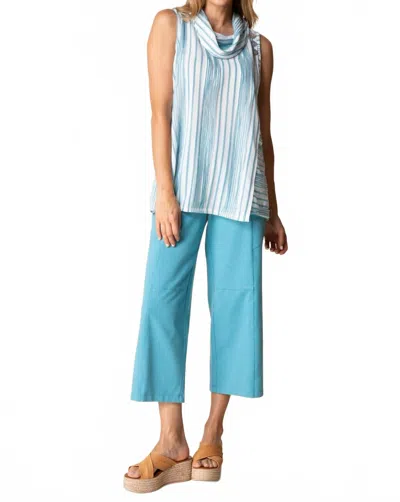 Habitat Ripple Tunic In Dewdrop In Blue