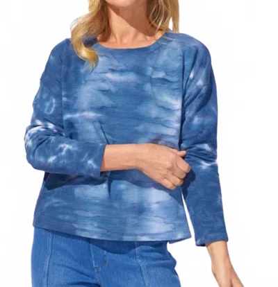 Habitat River Modal Sunset Pullover In Blue