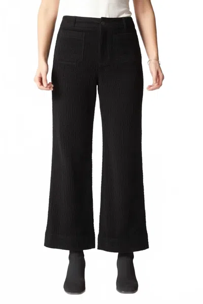 Habitat Rustic Stretch Cord Patch Pocket Ankle Pant In Black
