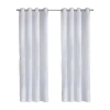 Habitat Selina Grommet Top Sheer Single Curtain Panel In White