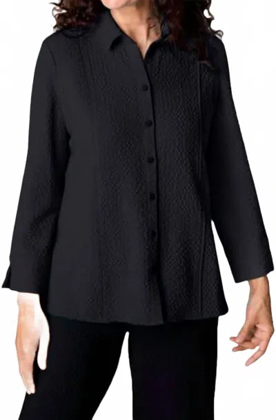 Habitat Shaped Shirt In Black