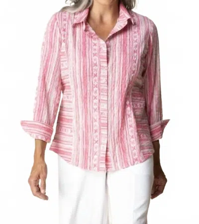 Habitat Side Panel Shape Shirt In Coral In Pink