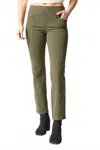 Habitat Stonewash Cotton Seamed Pocket Pant In Forest In Green