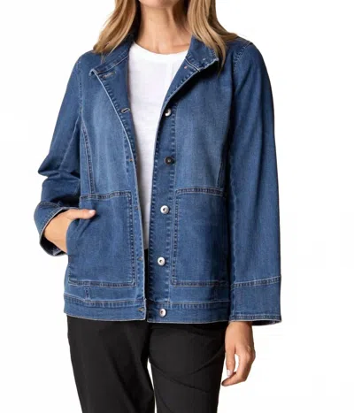 Habitat Stretch Adventure Jacket In Medium Denim In Blue