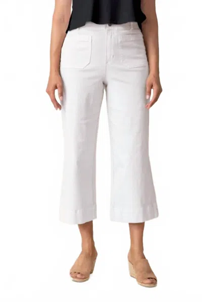 Habitat Stretch Denim Ankle Jean In White