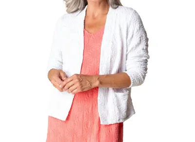 Habitat Sunburst Knit Cardigan In White