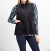 Habitat Core Travel Jacket In Black In Blue