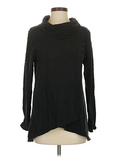 Pre-owned Habitat Turtleneck Sweater In Black