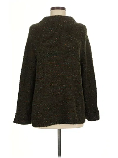 Pre-owned Habitat Turtleneck Sweater In Green