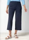 Habitat Washed Terry Flood Pant In Navy In Blue